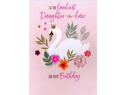 Picture of LOVLIESET DAUGHTER IN LAW BIRTHDAY CARD